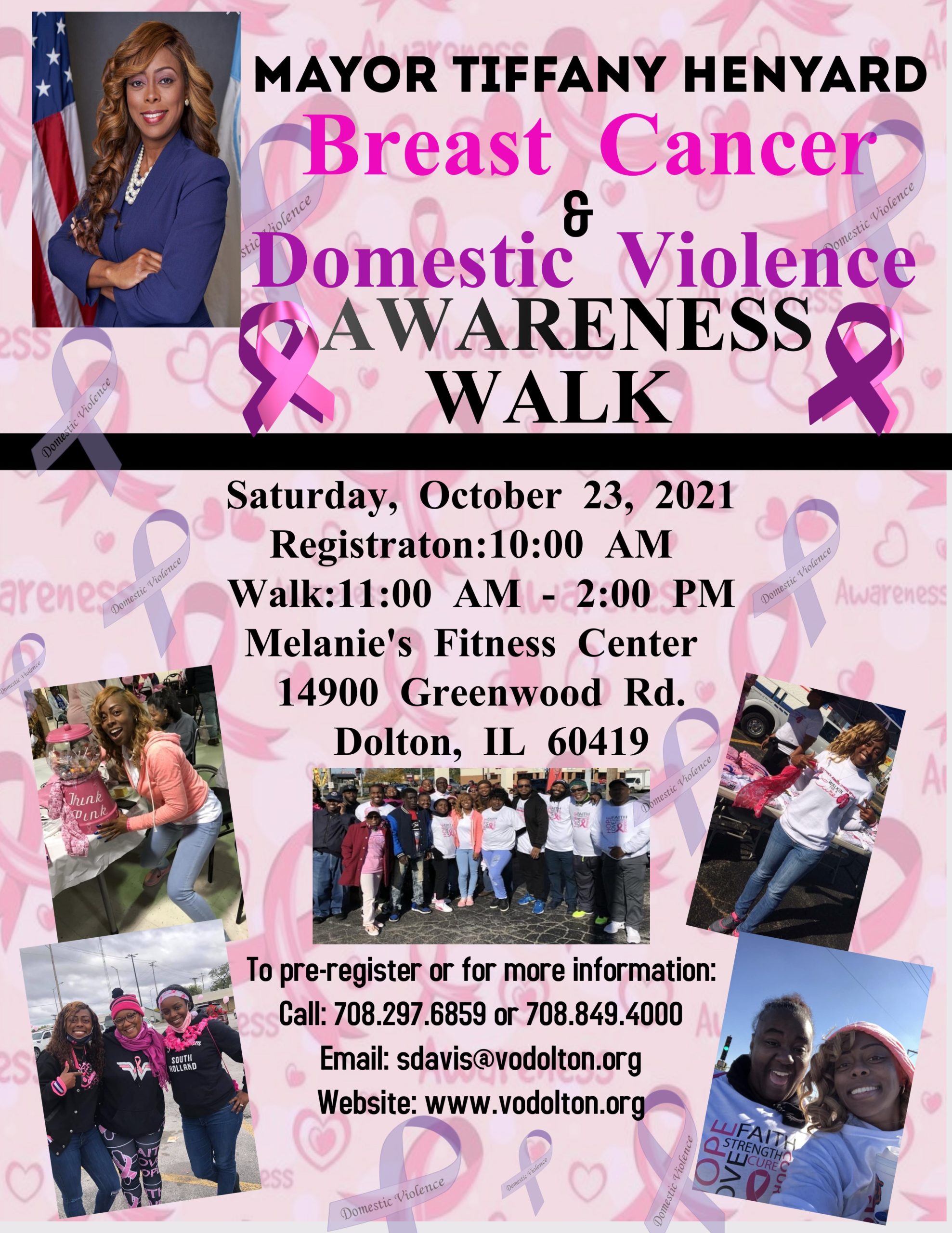 Read more about the article Breast Cancer & Domestic Violence Walk: Oct 23rd, 2021