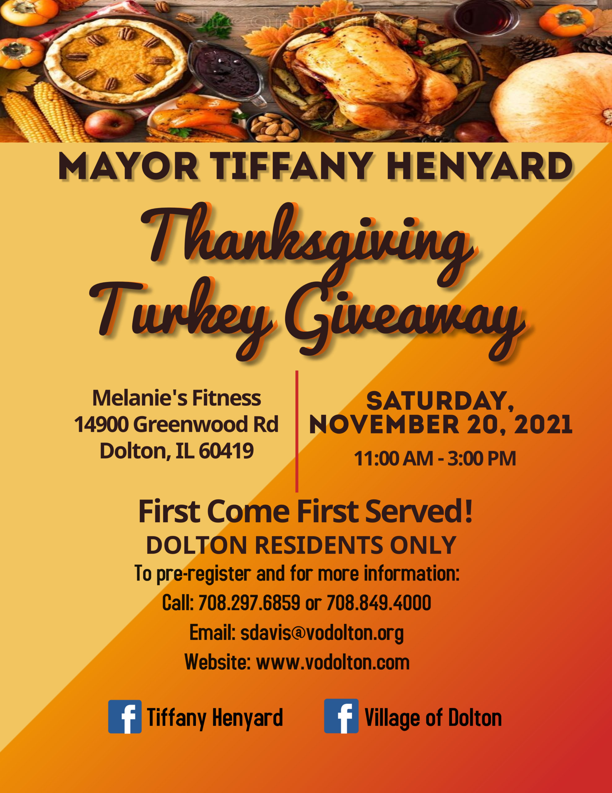 You are currently viewing Thanksgiving Turkey Giveaway