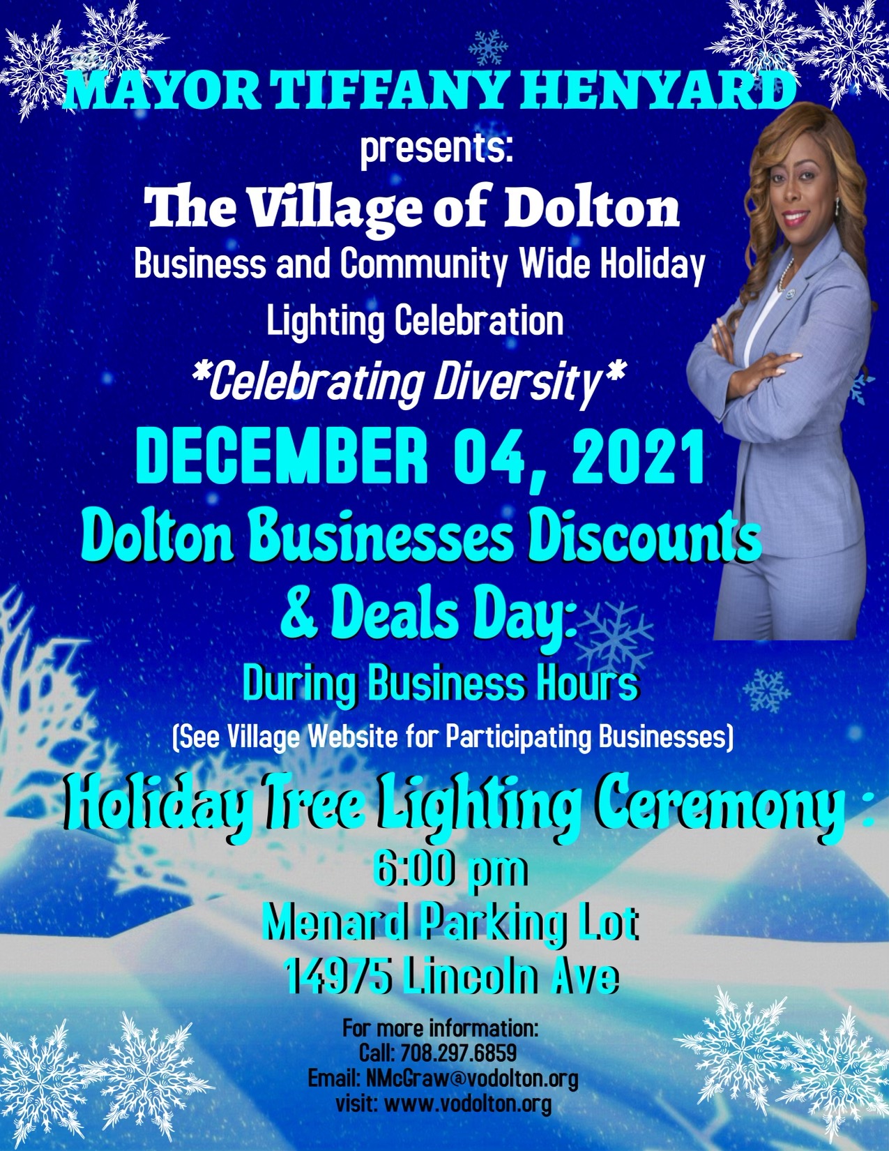 Read more about the article BUSINESS DISCOUNT DAY & TREE LIGHTING CEREMONY